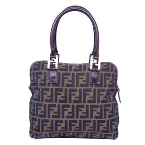 FENDI -  Zucca Handle Bag