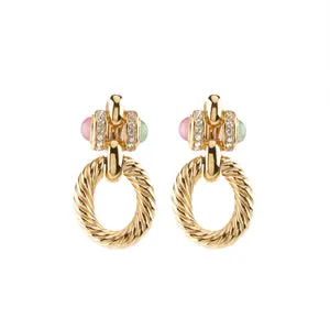 GIVENCHY - Gold Earring with Stones