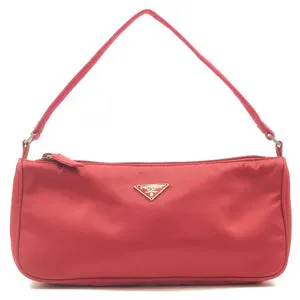 Prada - Logo Red Shoulder Bag