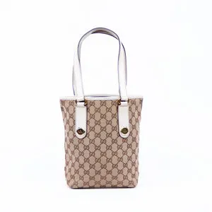 Brown & Ivory GG Tote Bag