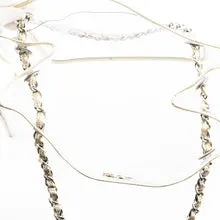 Clear Chain Shoulder Bag