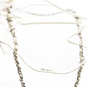 Clear Chain Shoulder Bag