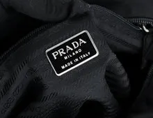 Black Nylon Handbag