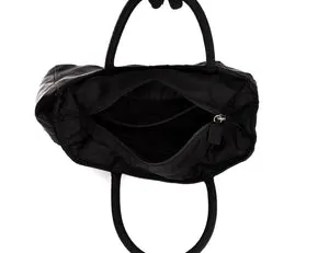 Black Nylon Handbag