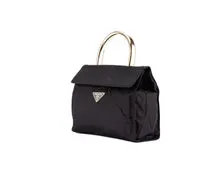Black Nylon Handbag