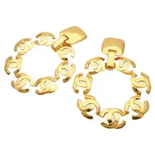 CHANEL - Gold Earrings