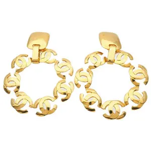 CHANEL - Gold Earrings