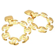 CHANEL - Gold Earrings