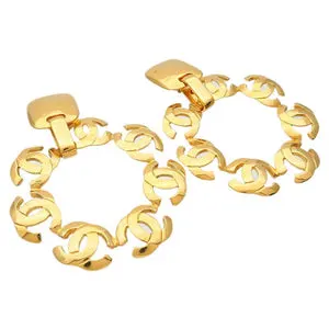 CHANEL - Gold Earrings