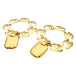 CHANEL - Gold Earrings