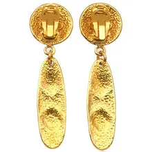 CHANEL - Gold Earrings