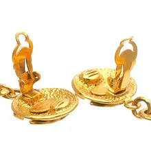 CHANEL - Gold Earrings