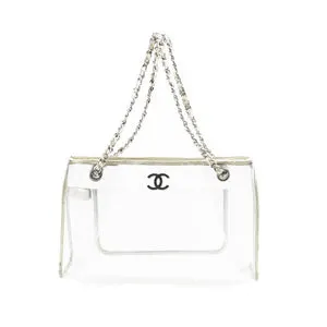 Clear Chain Shoulder Bag
