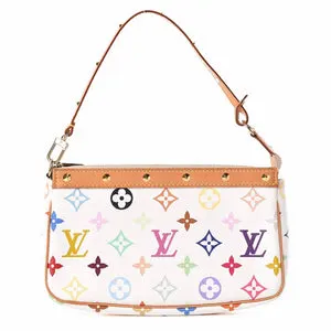 LOUIS VUITTON - White Monogram Pochette